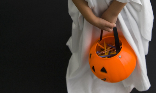 The Halloween "Demo" and H1N1 Trick-or-Treating