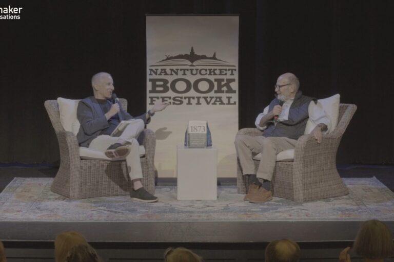 Liaquat Ahamed in conversation with Michael Schulder at the Nantucket Book Festival